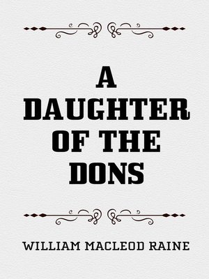 cover image of A Daughter of the Dons